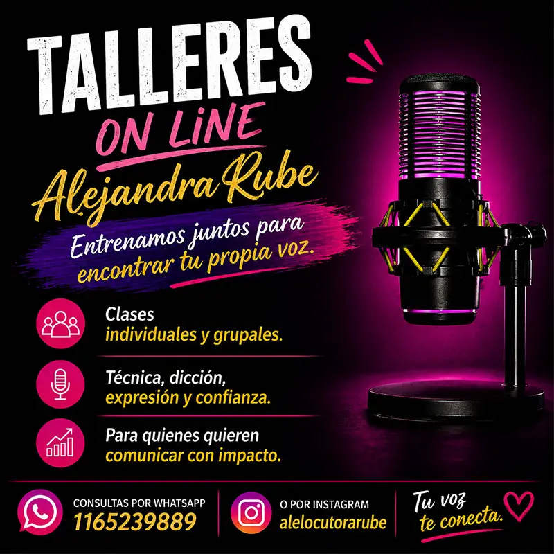 Locución y Oratoria – Alejandra Rube